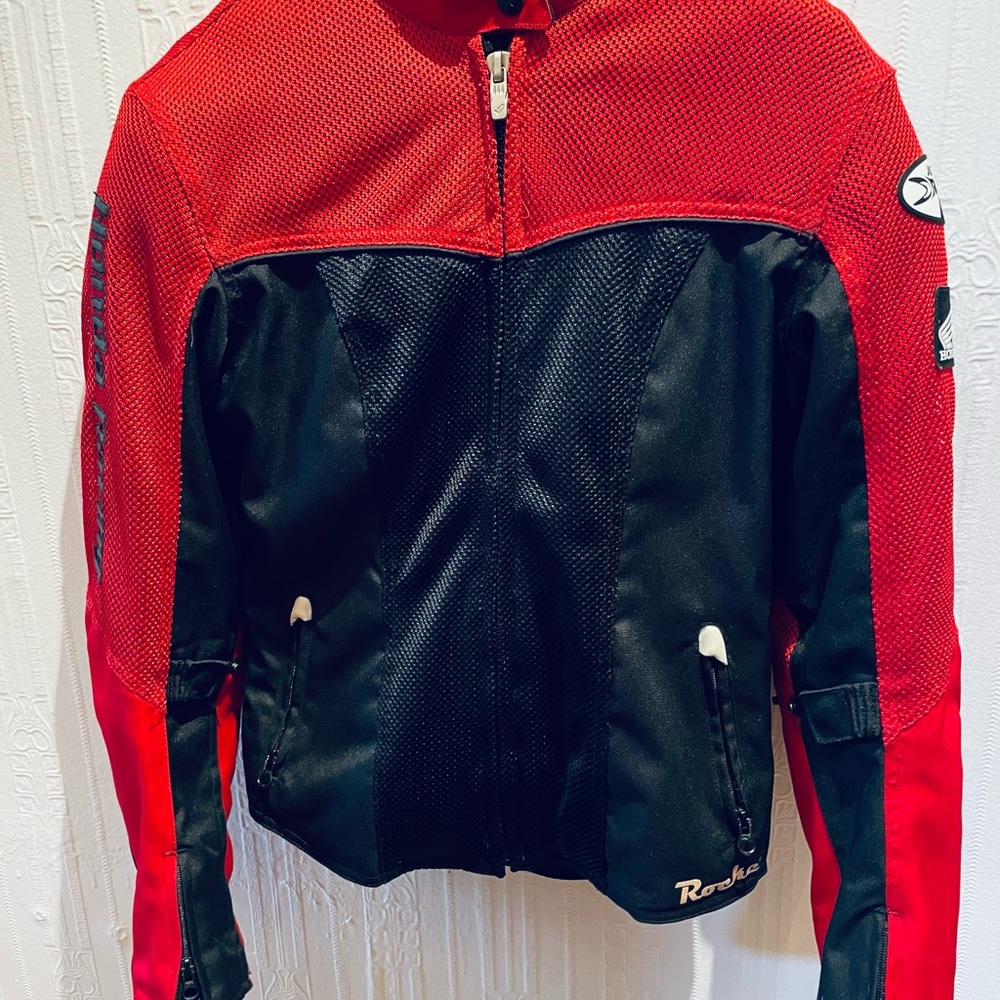 Joe Rocket motocycle coat women small Honda Racing